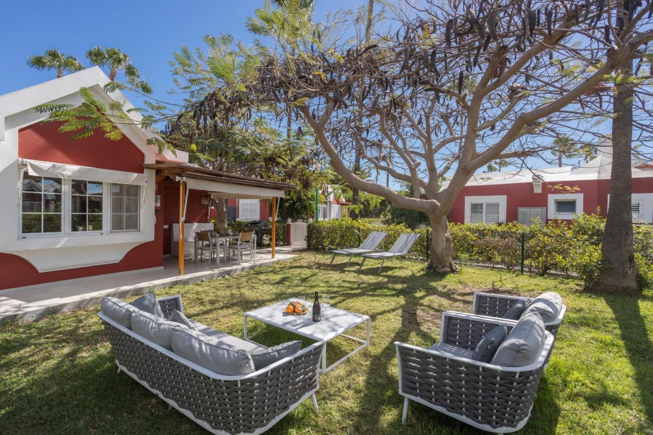Lightbooking Tunos 73 Maspalomas Gran Jardin Y Barbacoa 외부 사진